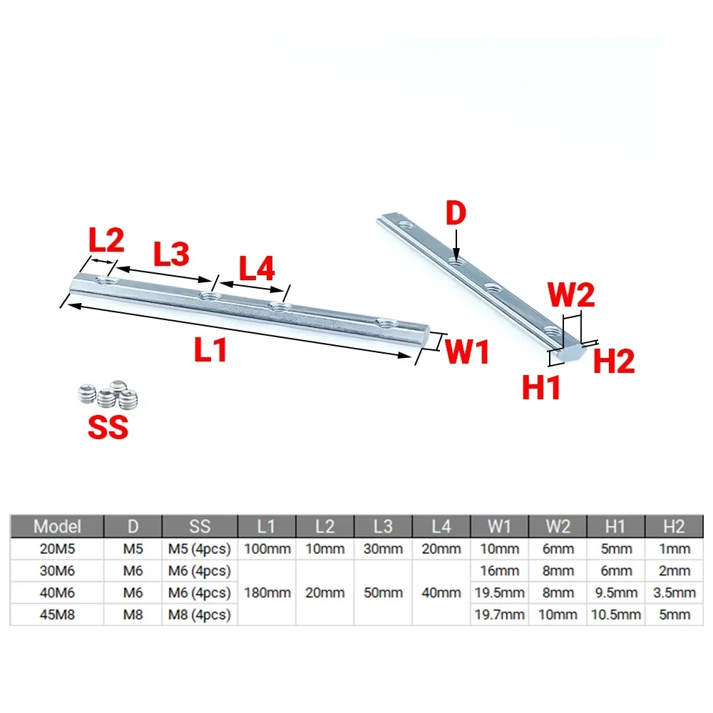4Pcs V-Slot T-Slot Joiner 180  - đánh giá và giá Aluminum T-Slot Profile