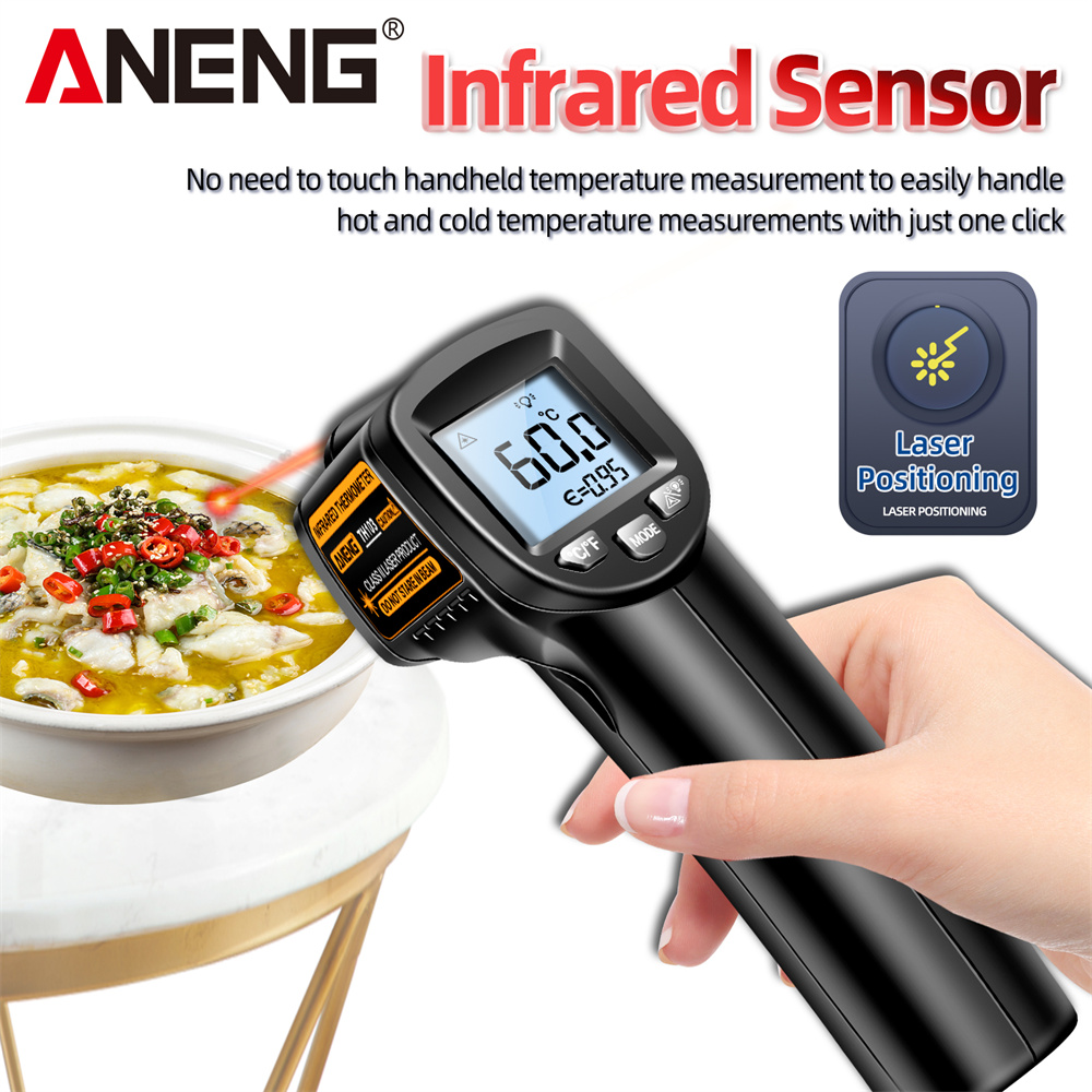 Infrared Laser Thermometer Ind - đánh giá và giá Industrial Laser Temperature Gun