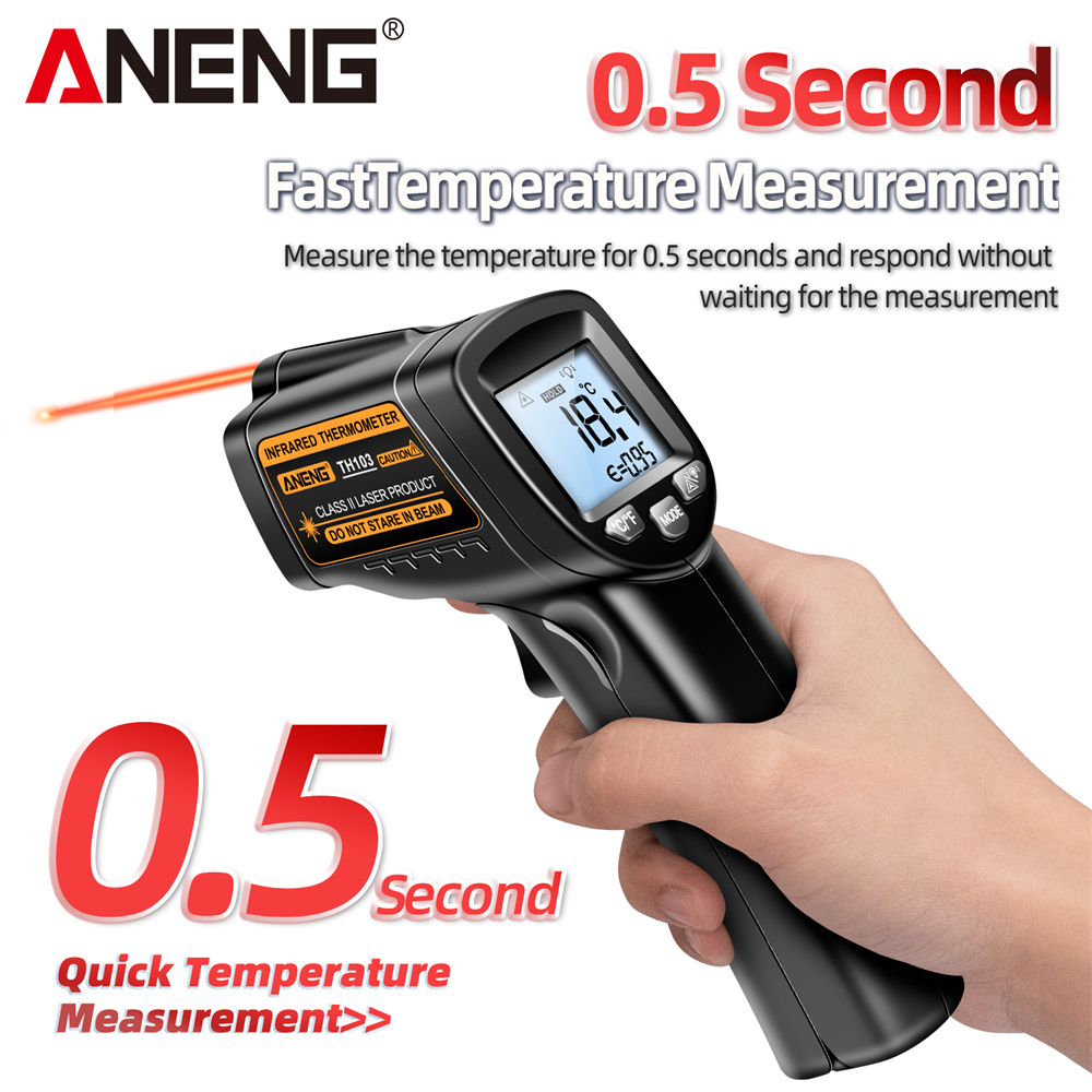 Infrared Laser Thermometer Ind - đánh giá và giá Industrial Laser Temperature Gun