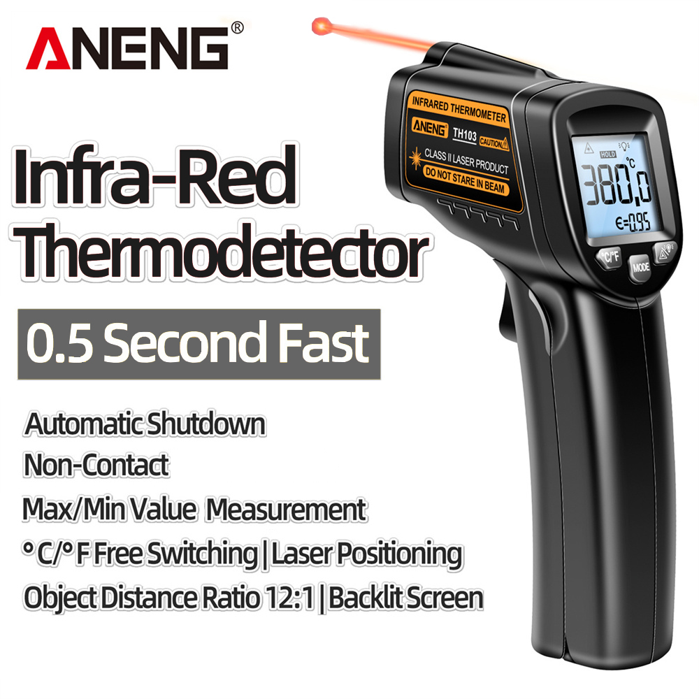 Infrared Laser Thermometer Ind - đánh giá và giá Industrial Laser Temperature Gun