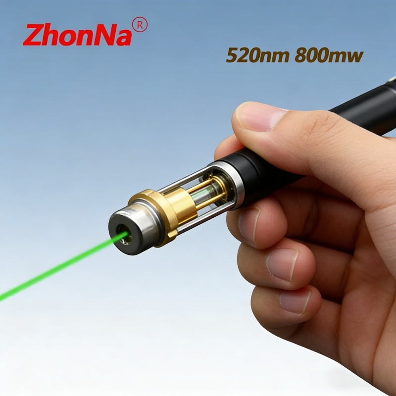 800MW 520NM Green Laser Diode  - đánh giá và giá Laser Beam Expander