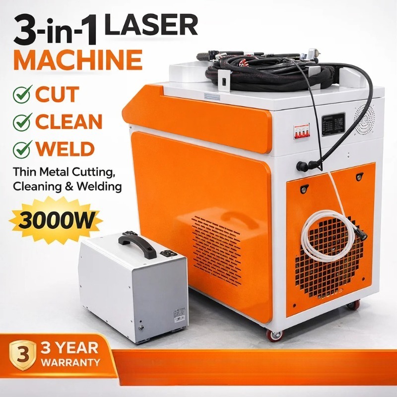 Welding Machine 3 in 1 Laser C - đánh giá và giá Industrial Laser Welding Machine