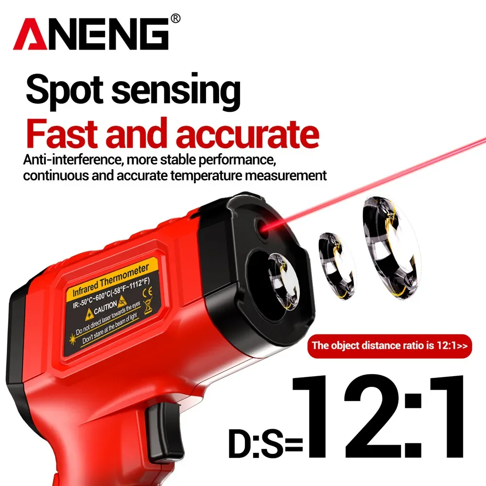 ANENG Infrared Thermometer Non - đánh giá và giá Industrial Laser Blaster