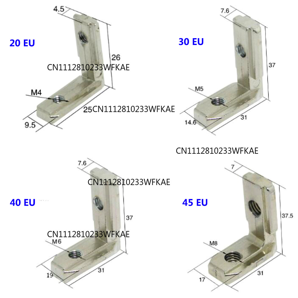 10PCS T Slot L-Shape Aluminum  - đánh giá và giá Aluminum T-Slot Profile