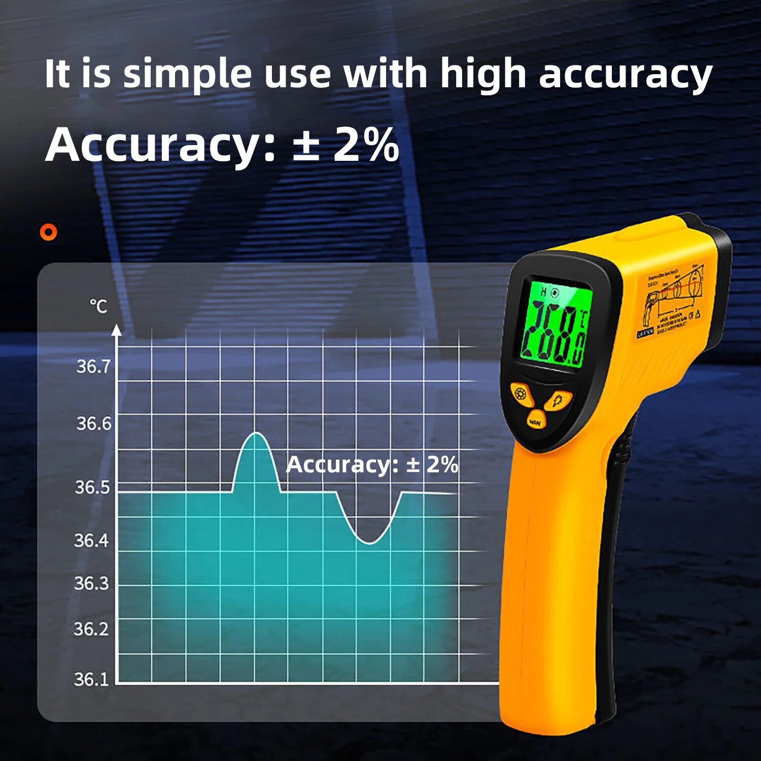 Digital Infrared Thermometer - - đánh giá và giá Industrial Laser Blaster