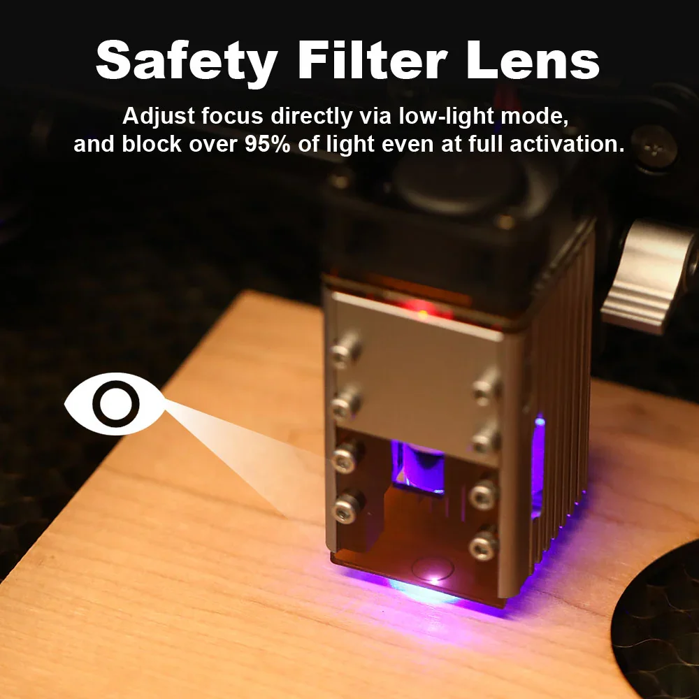 NEJE 7W Diode Laser Engraver C - đánh giá và giá Laser Beam Expander