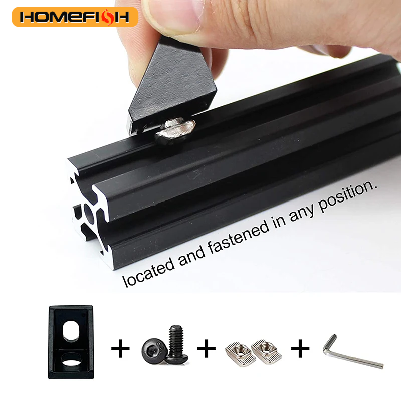 20Sets Corner Bracket, 40Pcs D - đánh giá và giá Aluminum T-Slot Profile