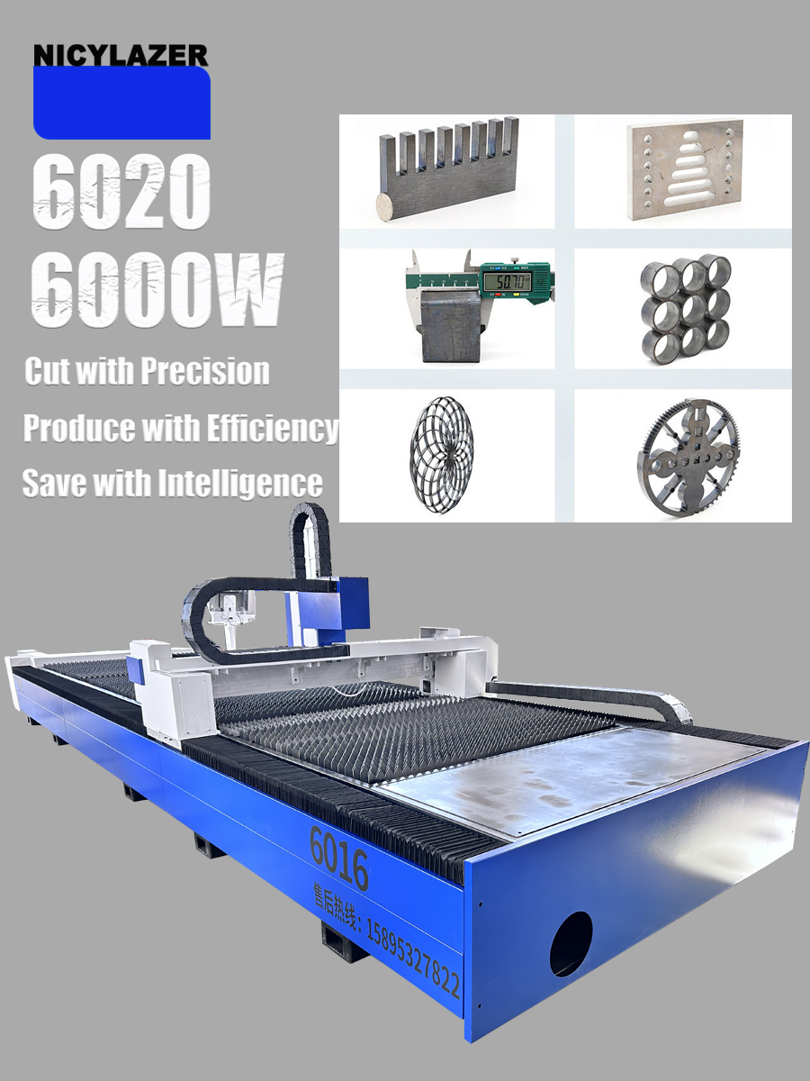 CNC 6000W 6020 Fiber Laser Cut - đánh giá và giá Industrial Laser Cutter For Metal