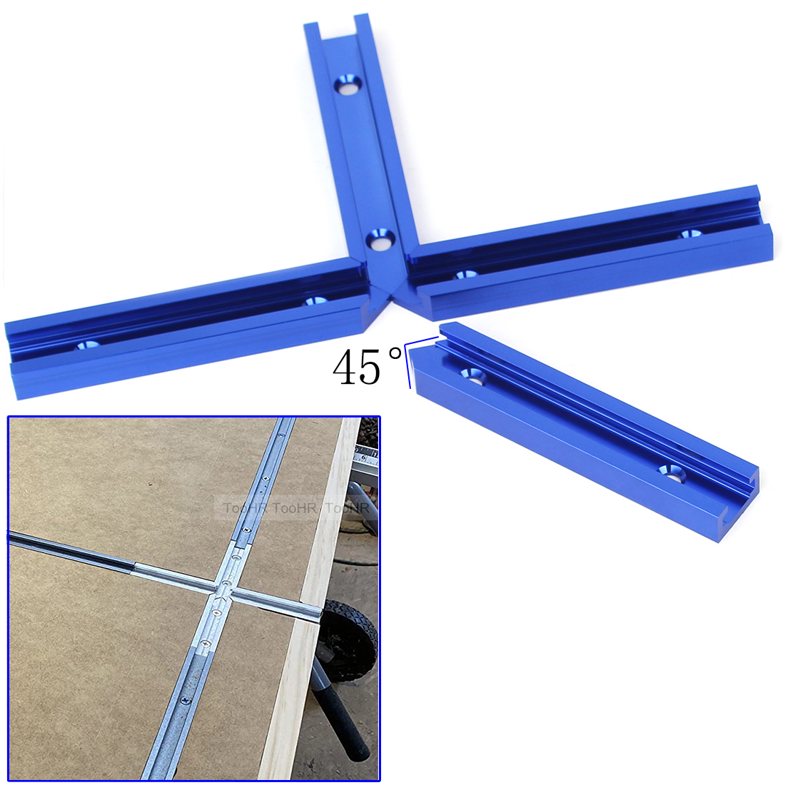 19mm T-Track Slot Miter Track  - đánh giá và giá Aluminum T-Slot Profile