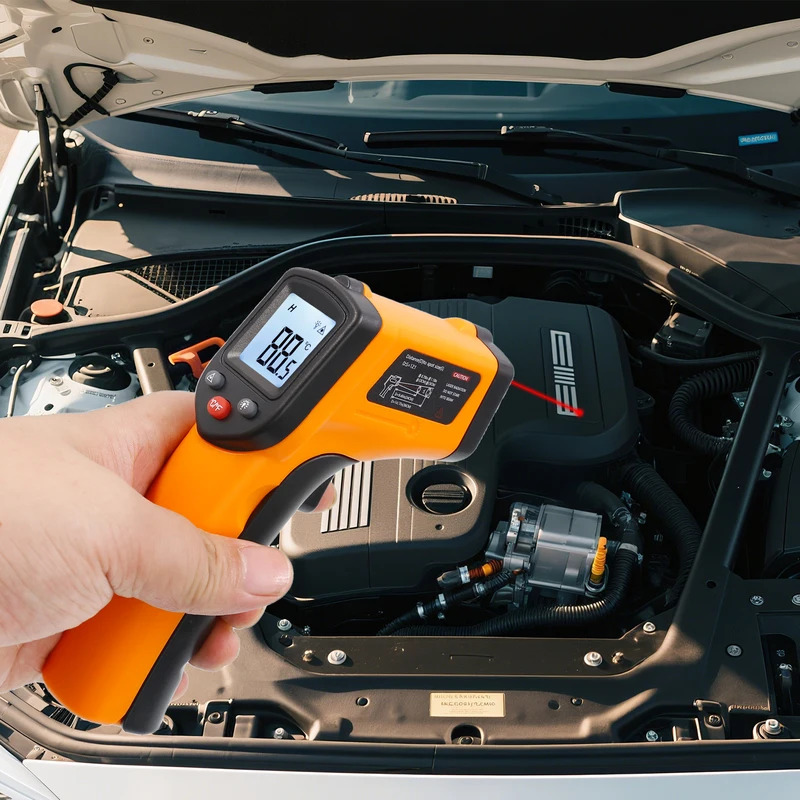 Handheld Infrared Thermometer  - đánh giá và giá Industrial Laser Temperature Gun
